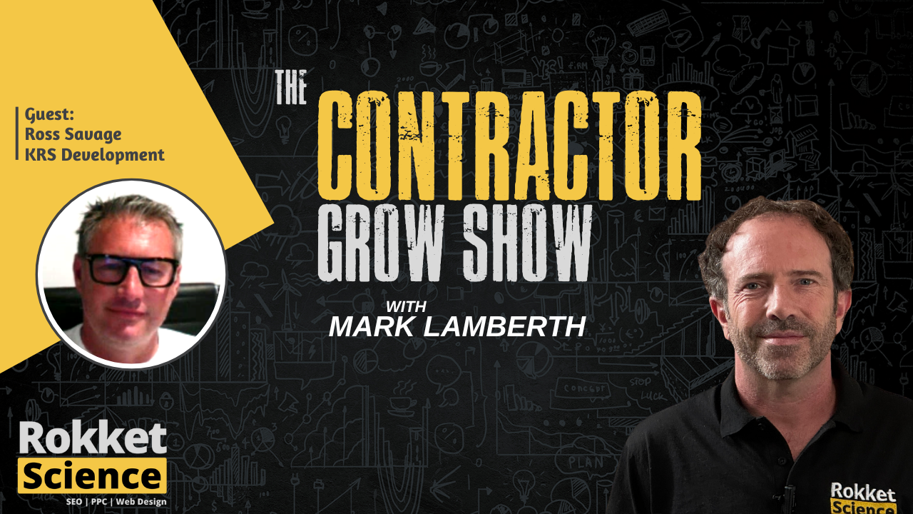 Ross Savage of KRS Development discusses contractor marketing and building client relationships on a podcast interview.