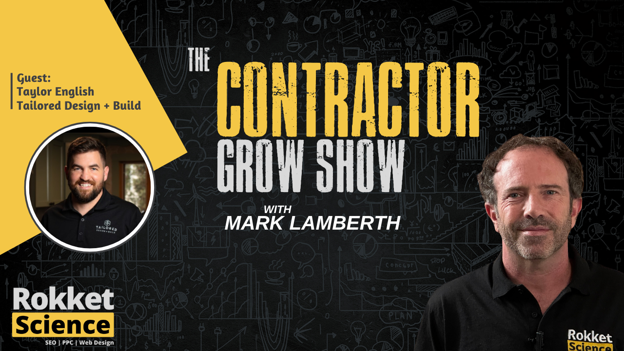 Alt Text: Taylor English of Taylor Design + Build talks contractor marketing and deck building Title: Taylor English Interview – Contractor Marketing Insights